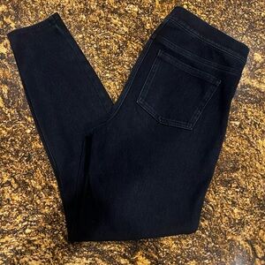 Spanx dark denim skinny jean